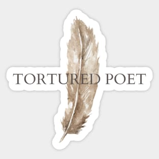 Tortured Poet V1 Sticker